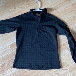 black tight sweatshirt